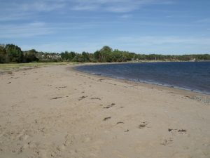 Image of the beach at Harbour Light Campground, Pictou NS. 2