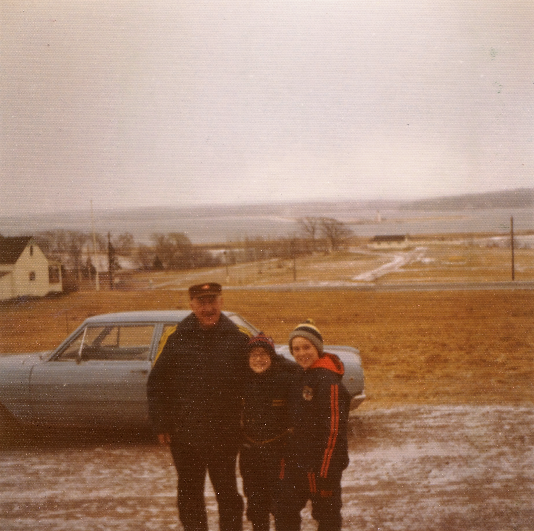 Image of the original founder of Harbour Light Campground and the current owner as a child.