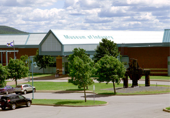 Image of the museum of Industry located in the Pictou area.